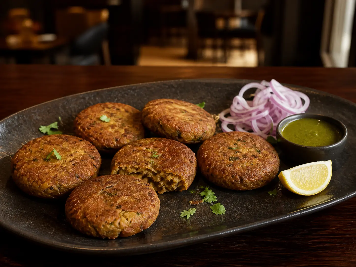 Pakistani Shami Kabab in Patong at Royal Kitchen