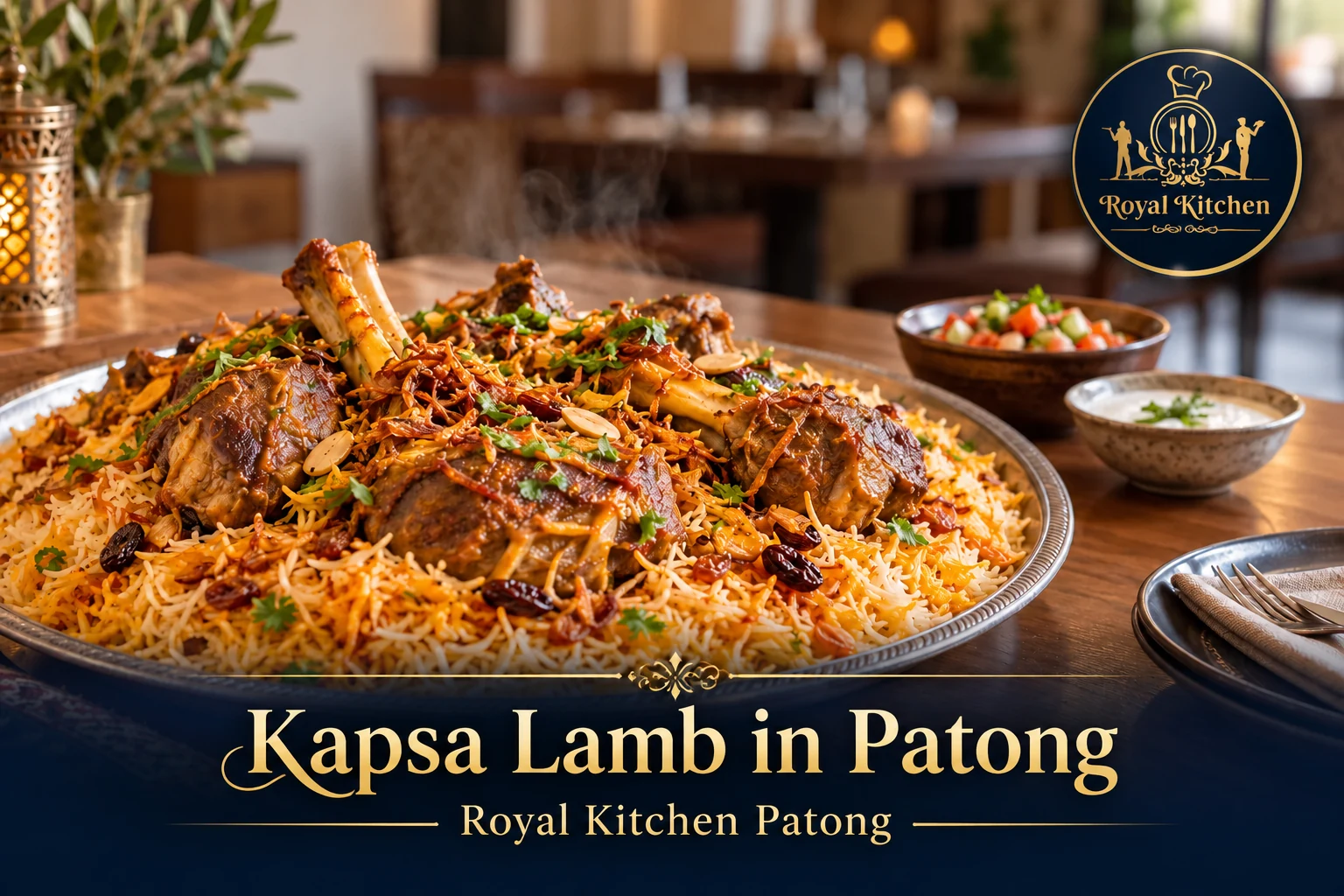Kapsa Lamb in Patong at Royal Kitchen
