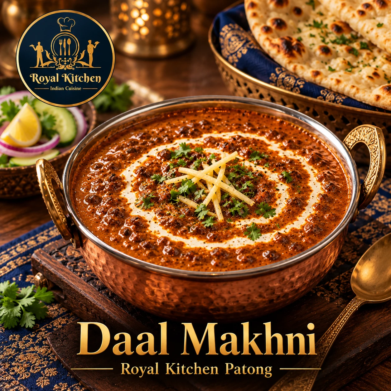Daal Makhni served as part of an Indian meal at Royal Kitchen