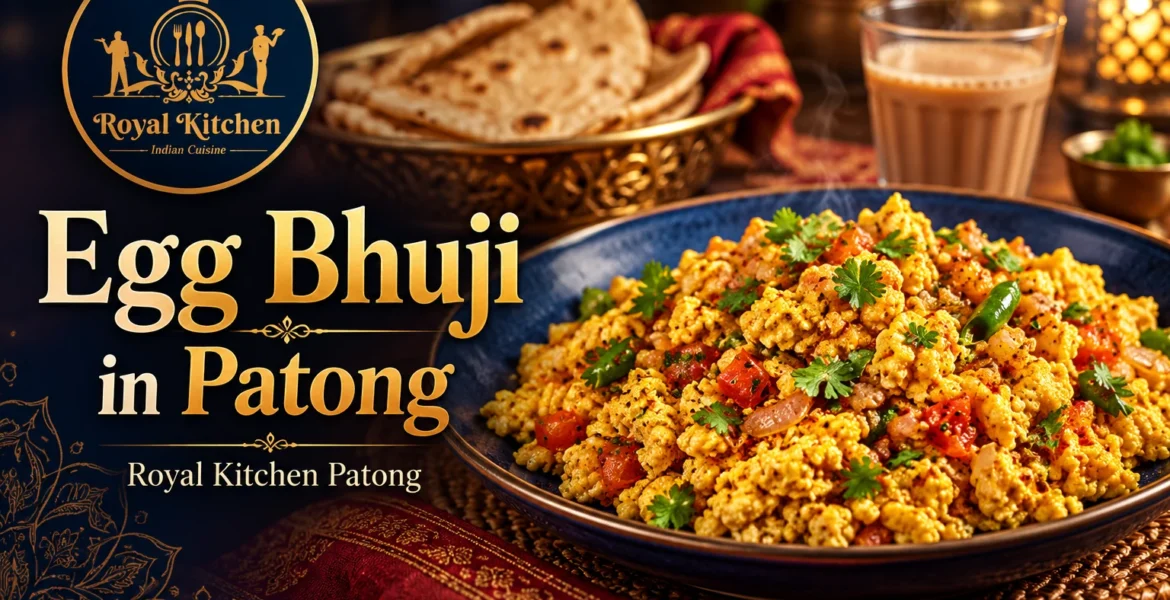 Egg Bhuji in Patong at Royal Kitchen