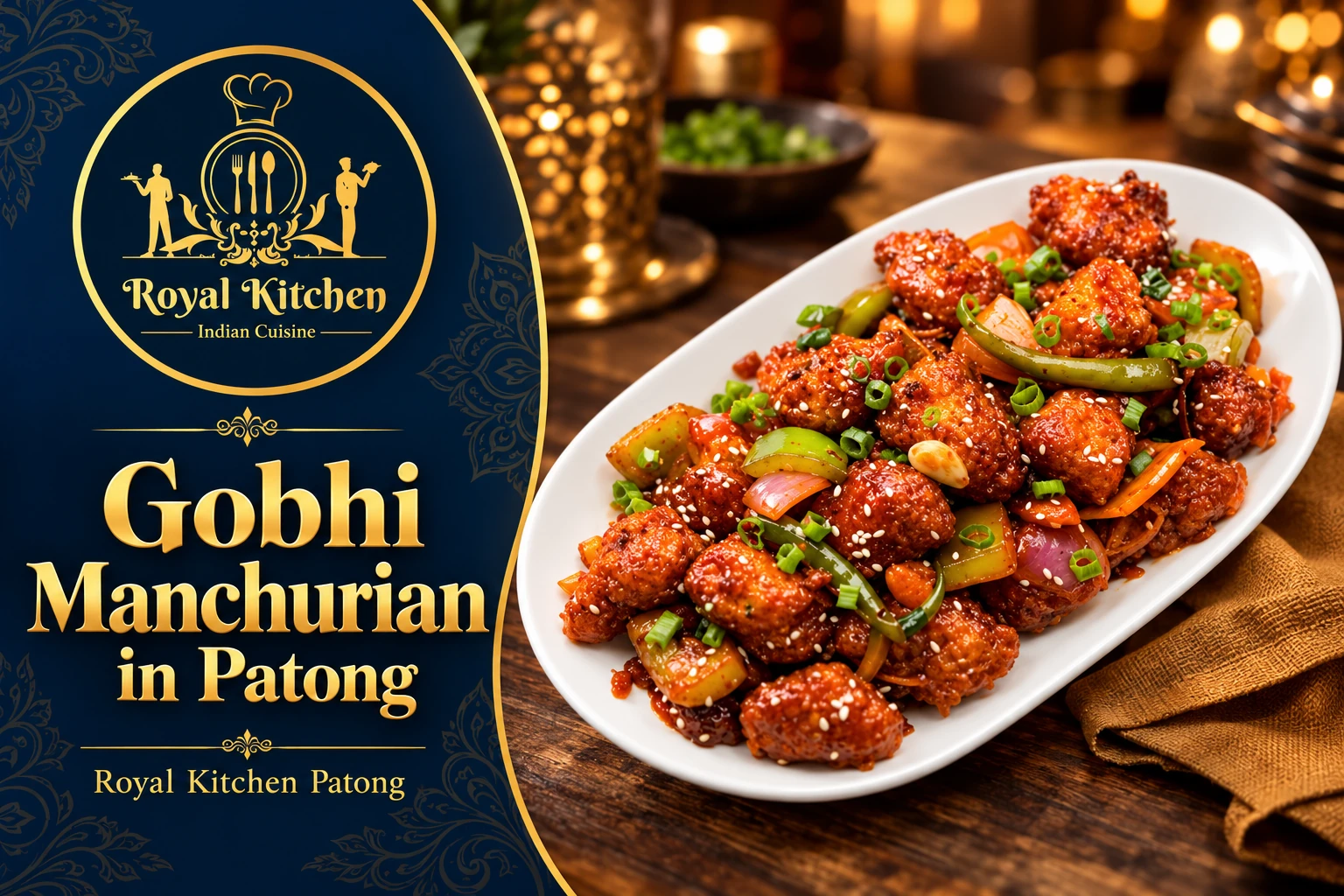 Gobhi Manchurian in Patong at Royal Kitchen