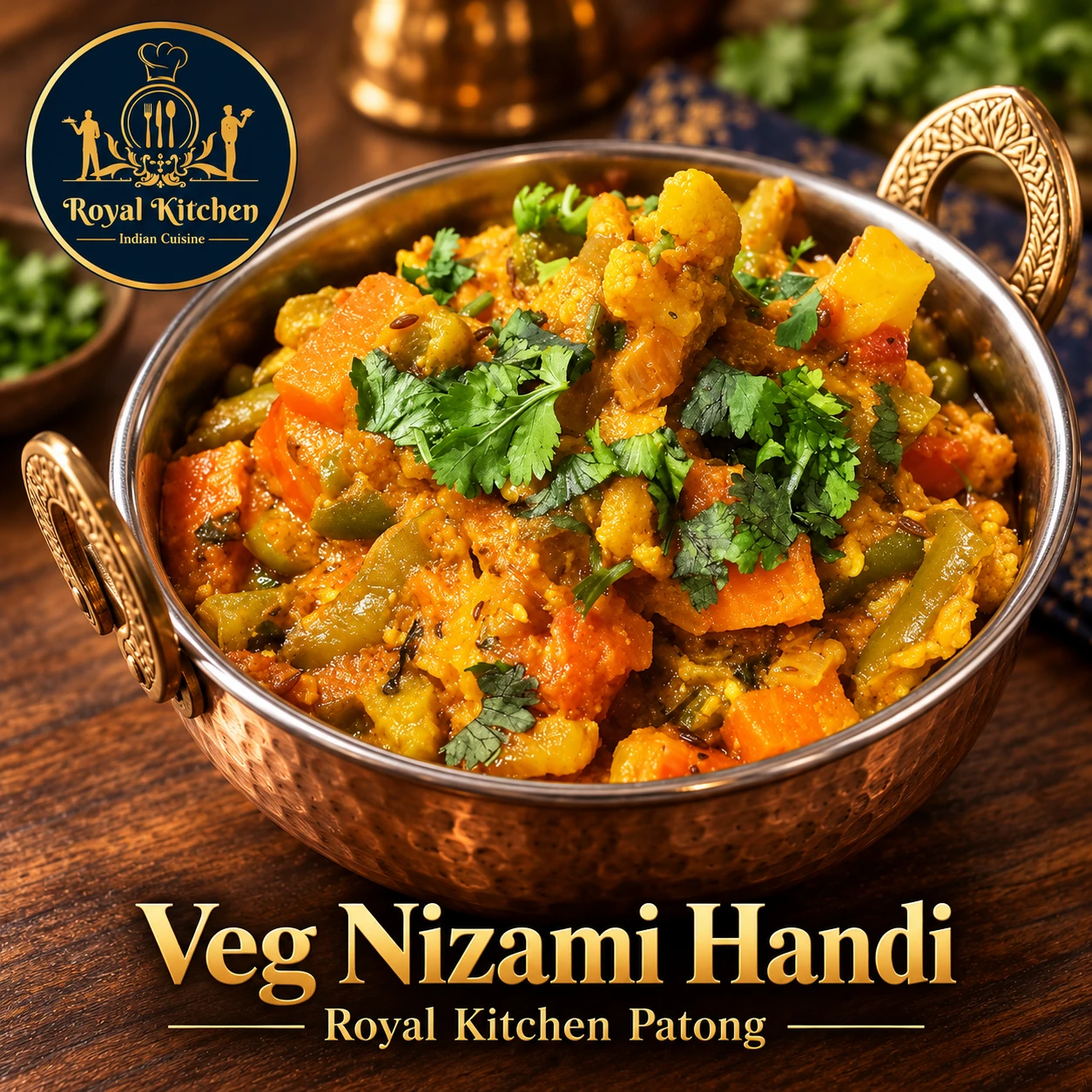 Veg Nizami Handi in Patong at Royal Kitchen